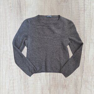 Malo Gray 100% Cashmere Crewneck Sweater Women’s XS